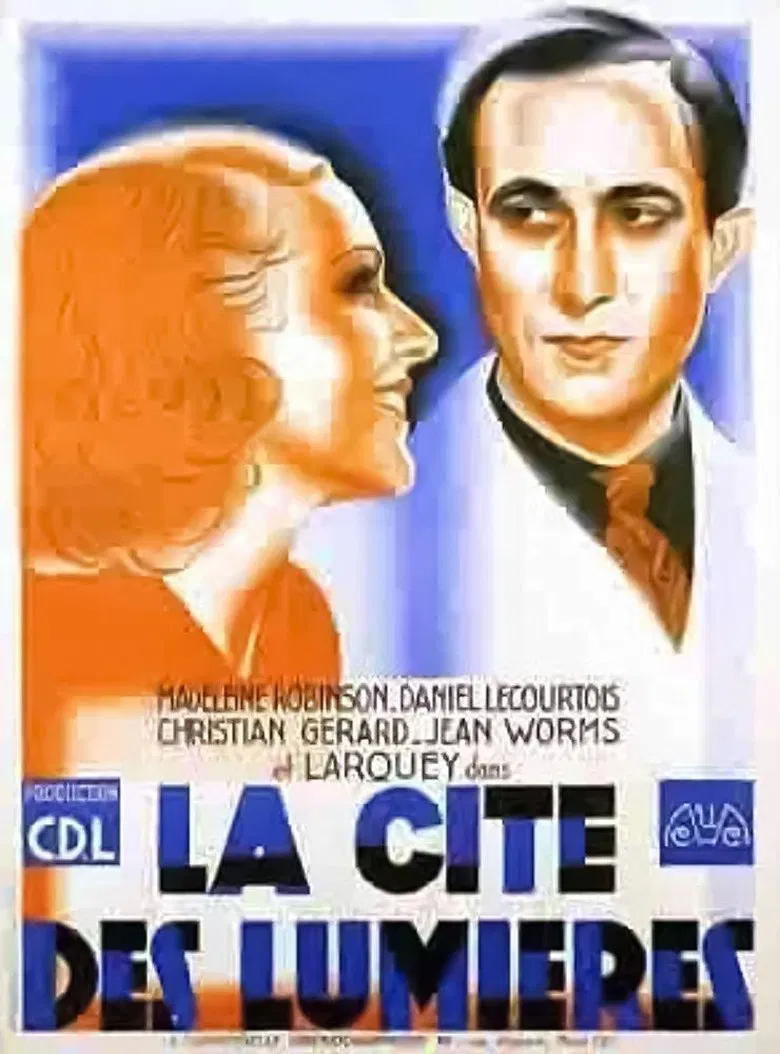 La Cité des lumières poster background