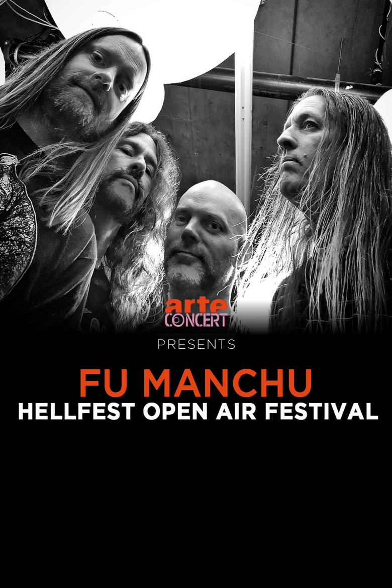 Fu Manchu - Hellfest 2024 poster background