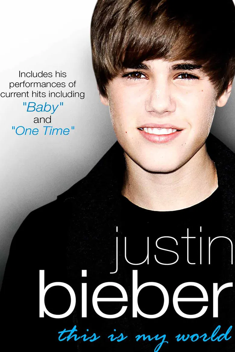 Justin Bieber - This Is My World poster background