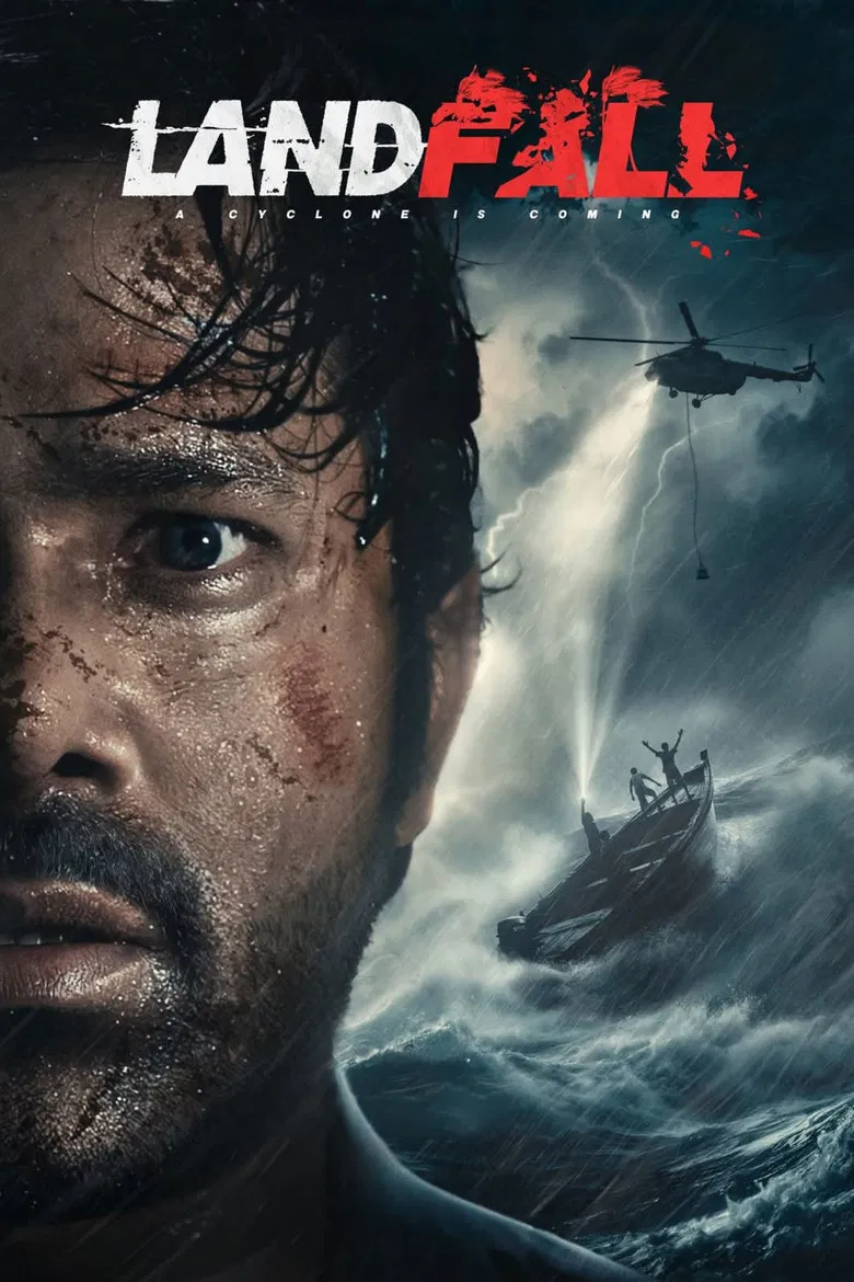 Landfall poster background