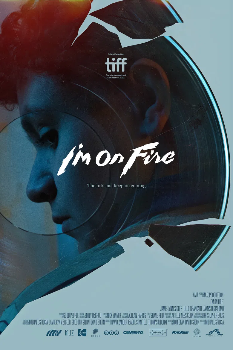 I'm on Fire poster background