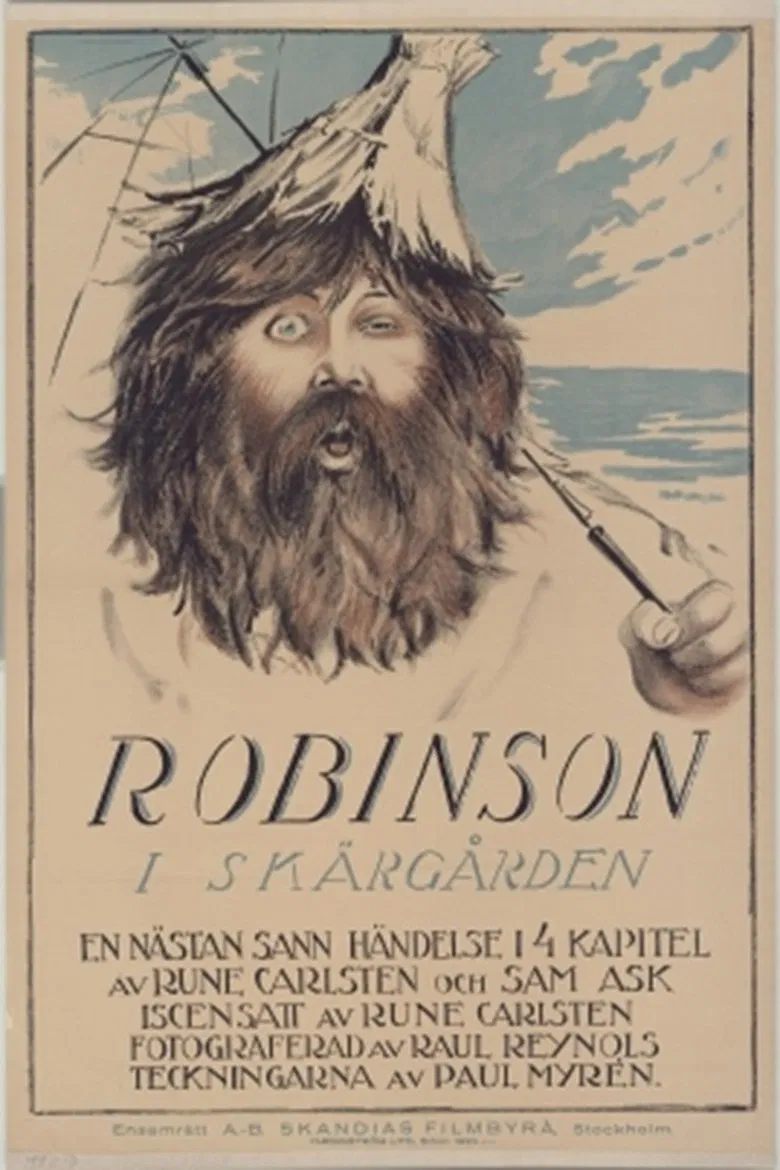 A Modern Robinson poster background