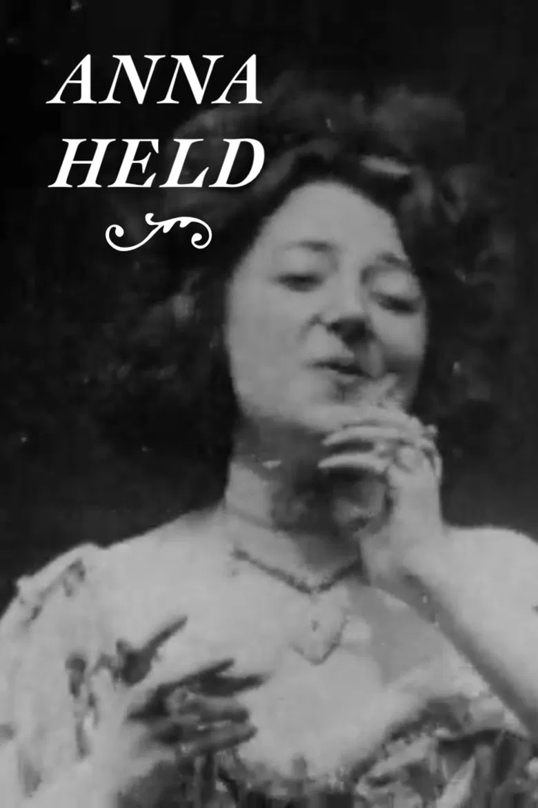 Anna Held poster background