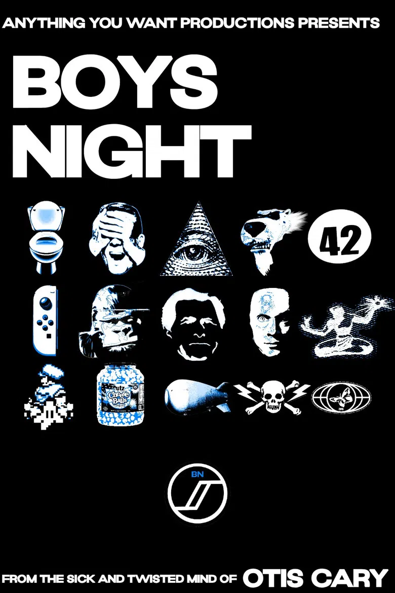 Boys Night poster background