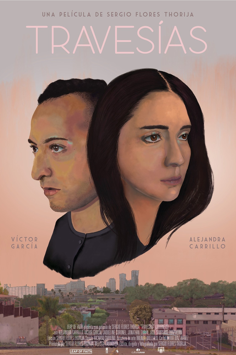 Travesías poster background