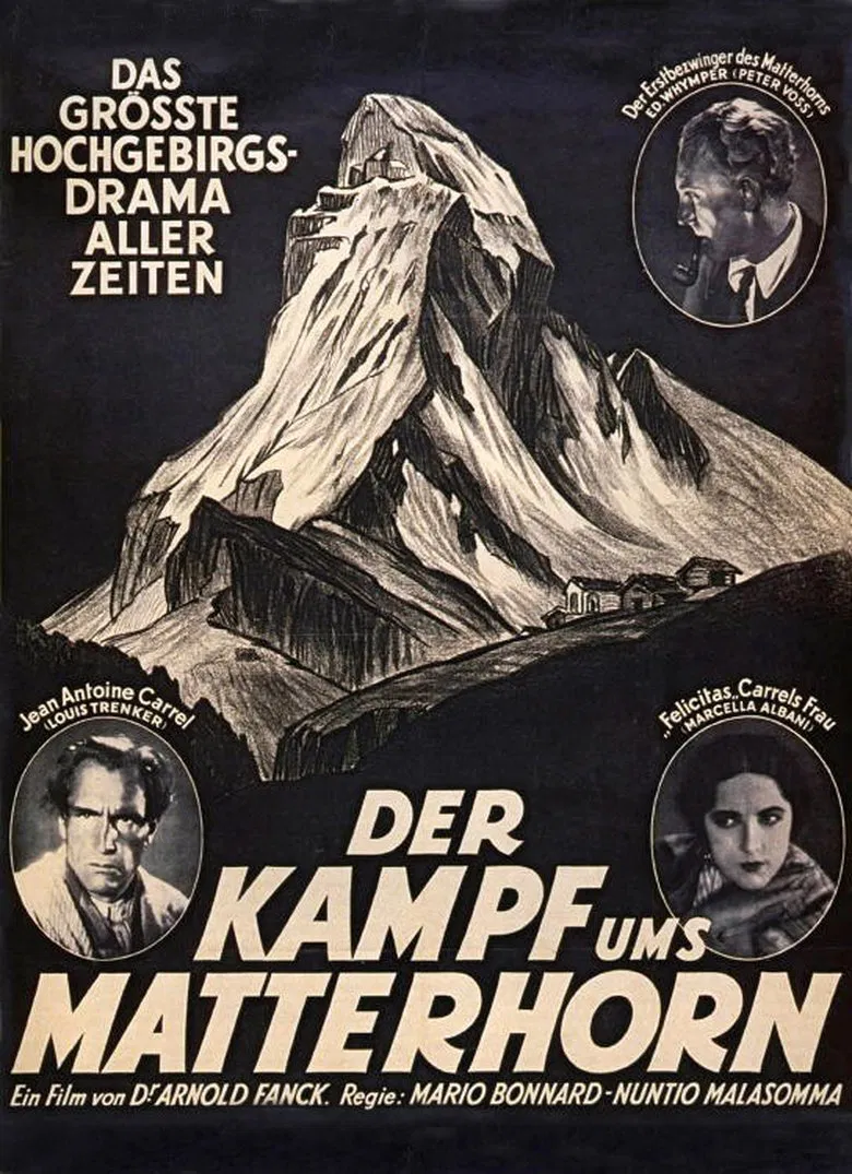 The Fight for the Matterhorn poster background