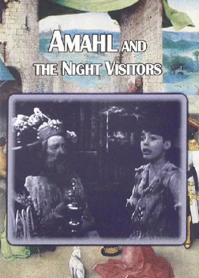 Amahl and the Night Visitors poster background