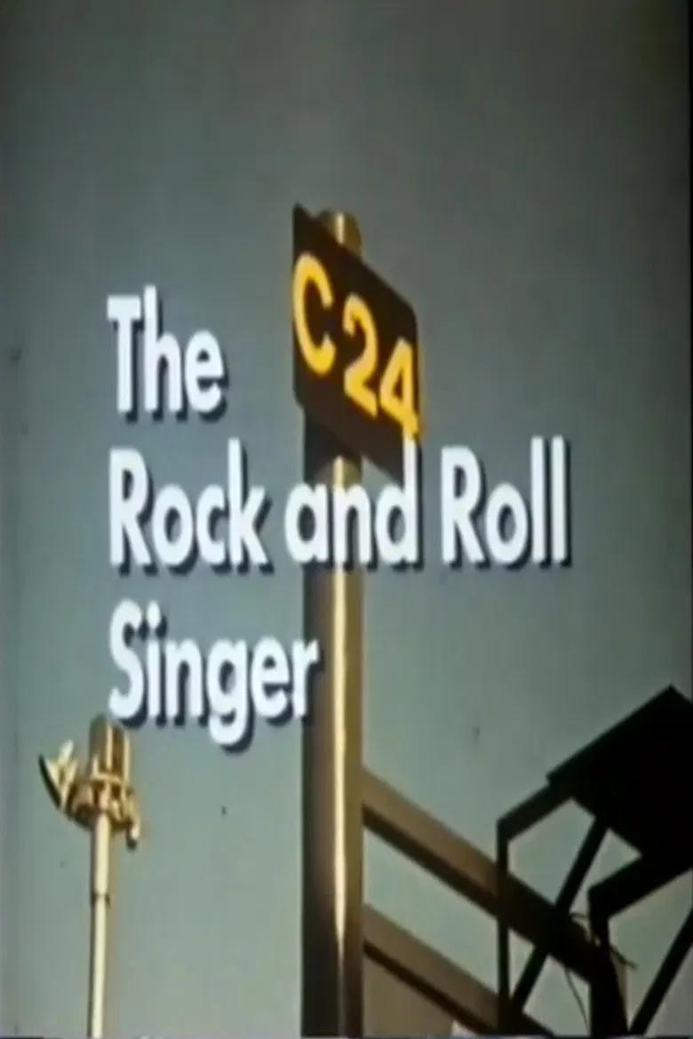 The Rock and Roll Singer poster background