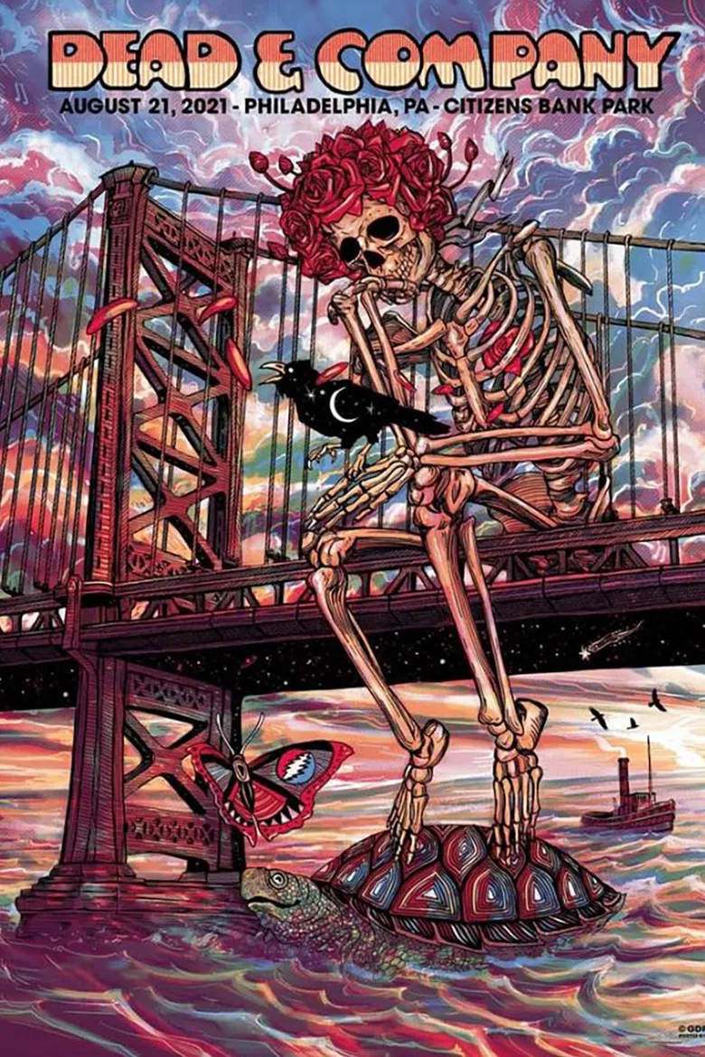Dead & Company: 2021-08-21 Citizens Bank Park, Philadelphia, PA poster background