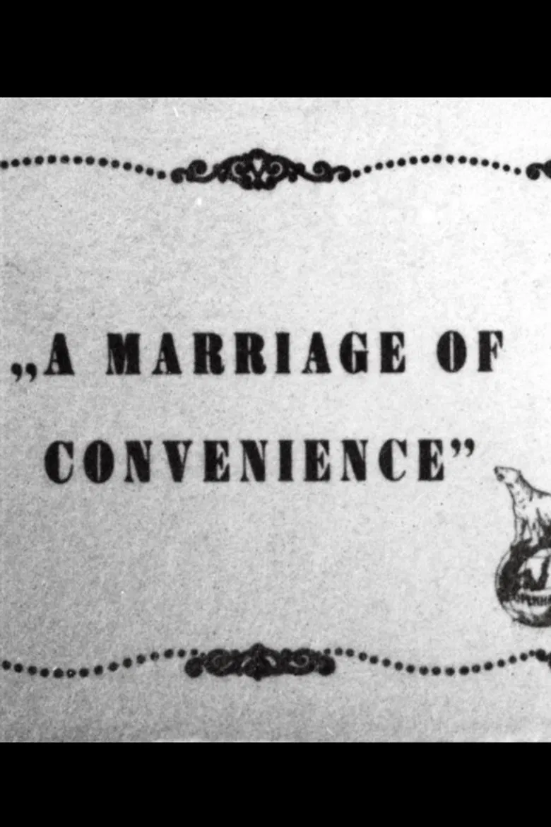 A Marriage of Convenience poster background