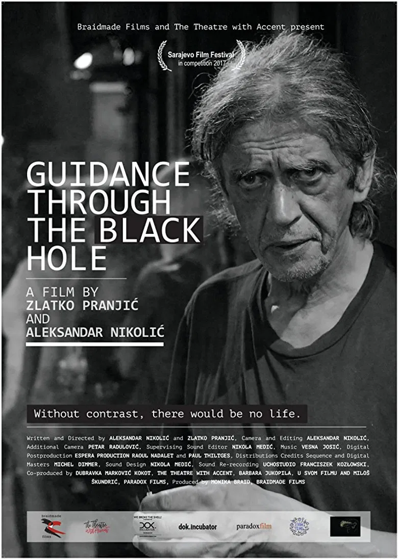 Guidance Through the Black Hole poster background