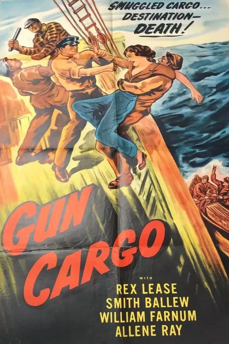 Gun Cargo poster background