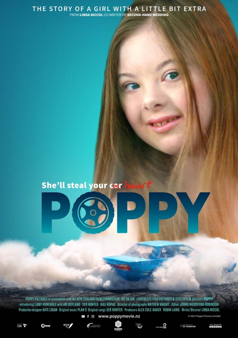 Poppy poster background