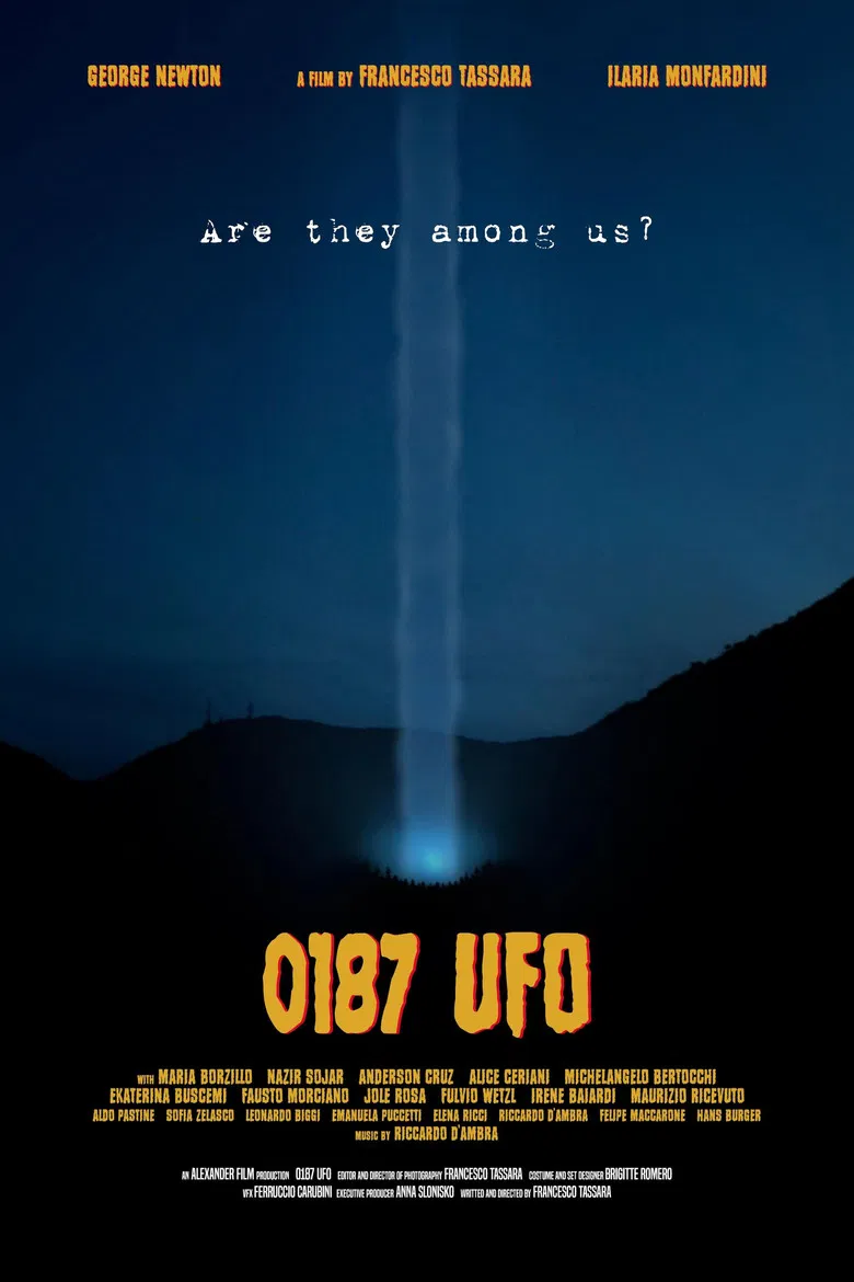 0187 UFO poster background