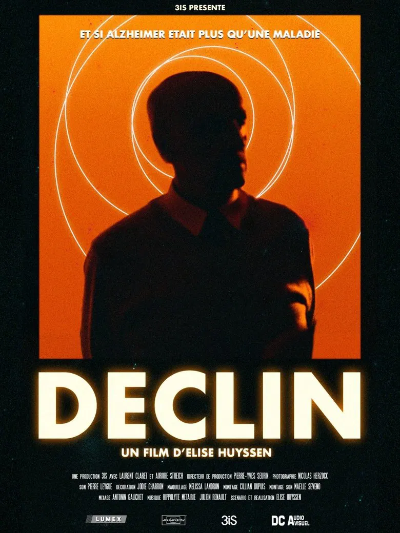 Decline poster background