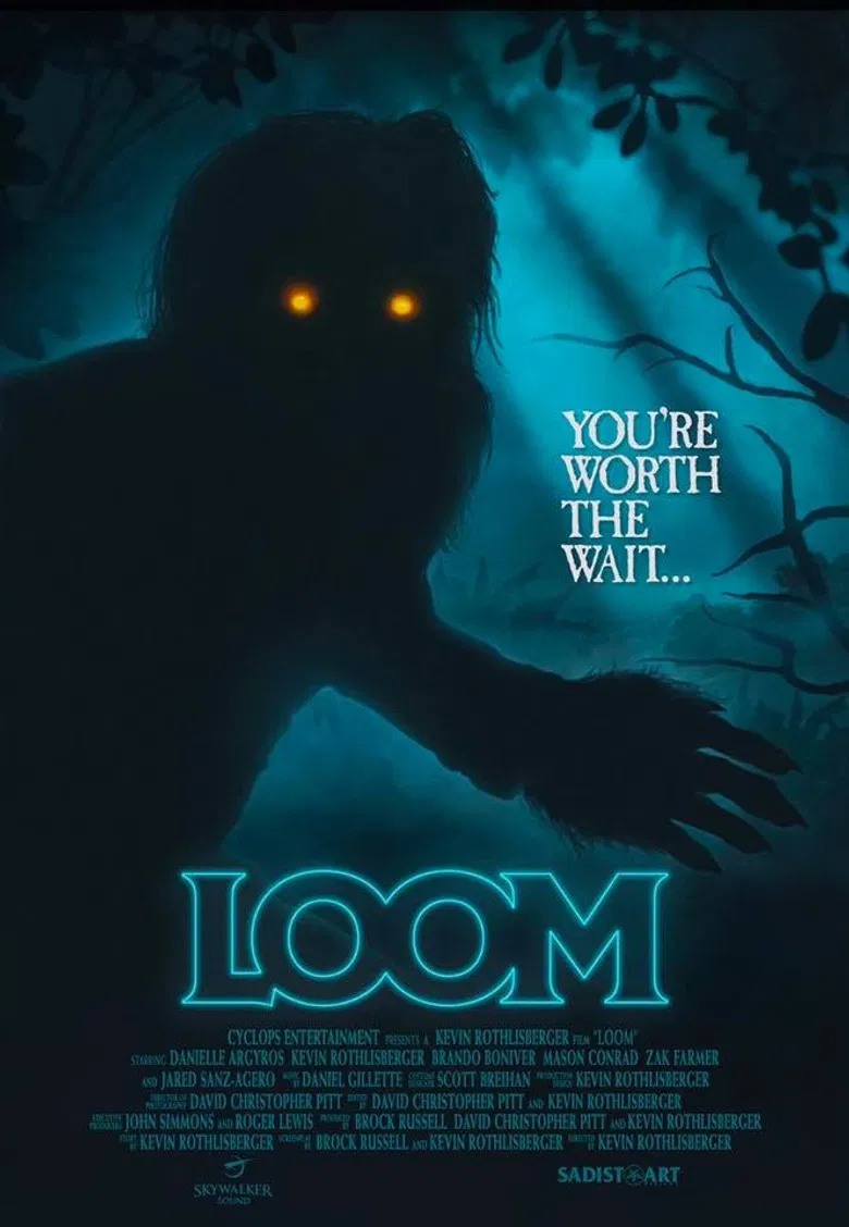 Loom poster background