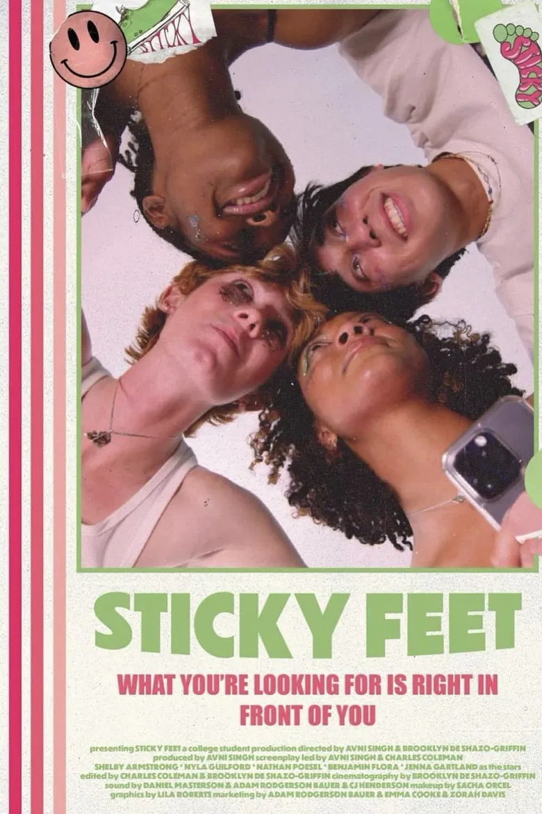 Sticky Feet poster background