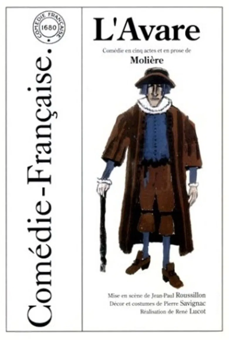 L'Avare poster background