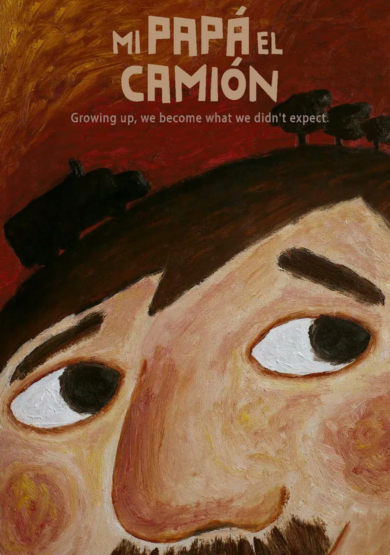 My Dad the Truck poster background