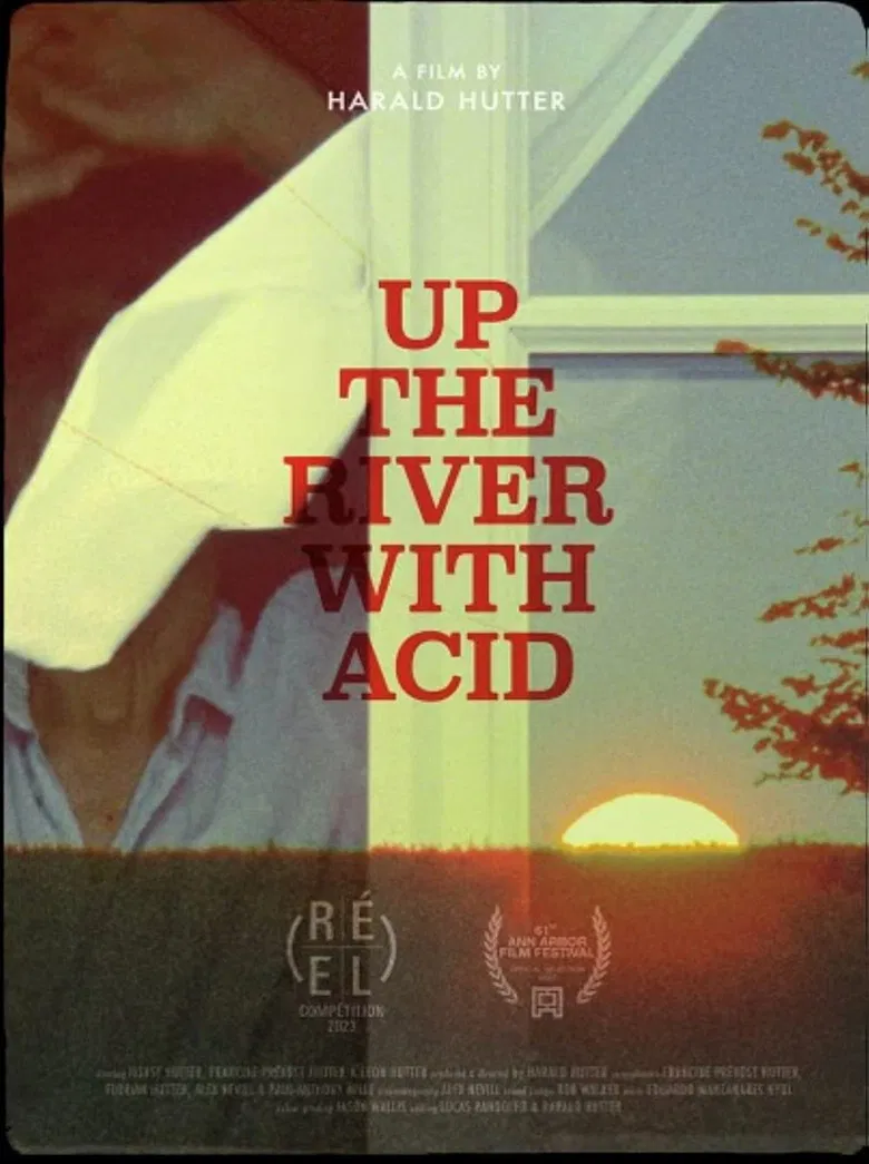 Up the River with Acid poster background