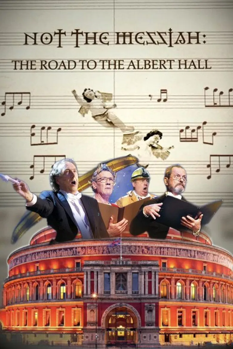 Not The Messiah: The Road To Albert Hall poster background