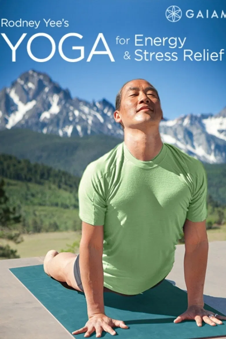 Rodney Yee's Yoga for Energy & Stress Relief: Soothe and Stretch poster background