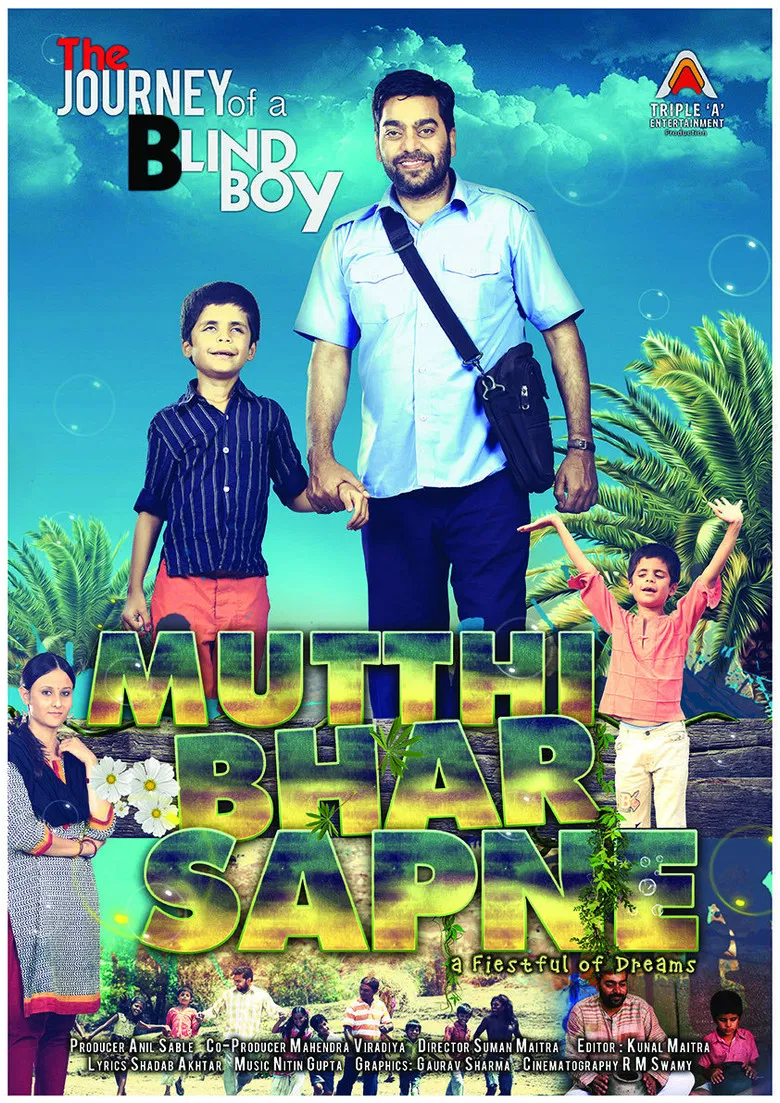 Mutthi Bhar Sapne poster background