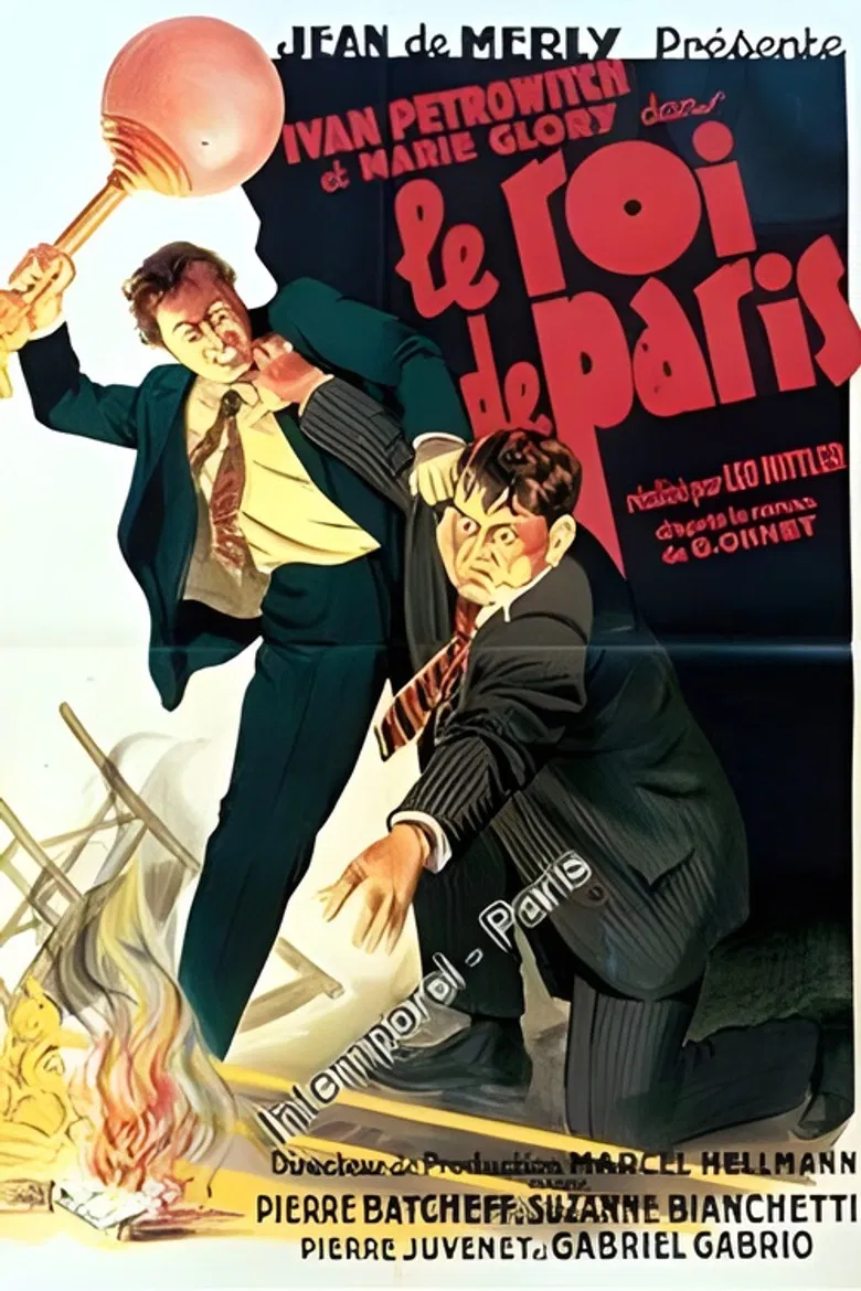 The King of Paris poster background