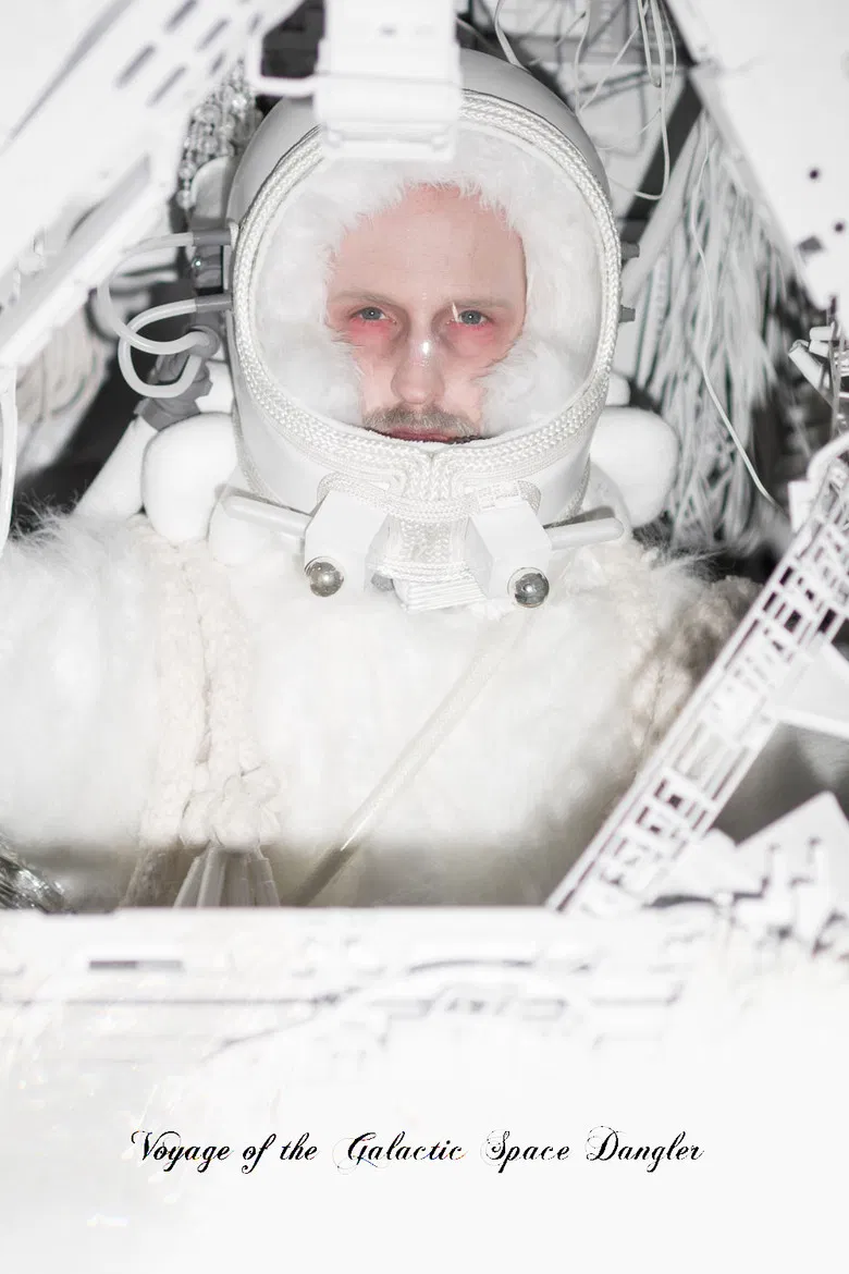 Voyage of Galactic Space Dangler poster background