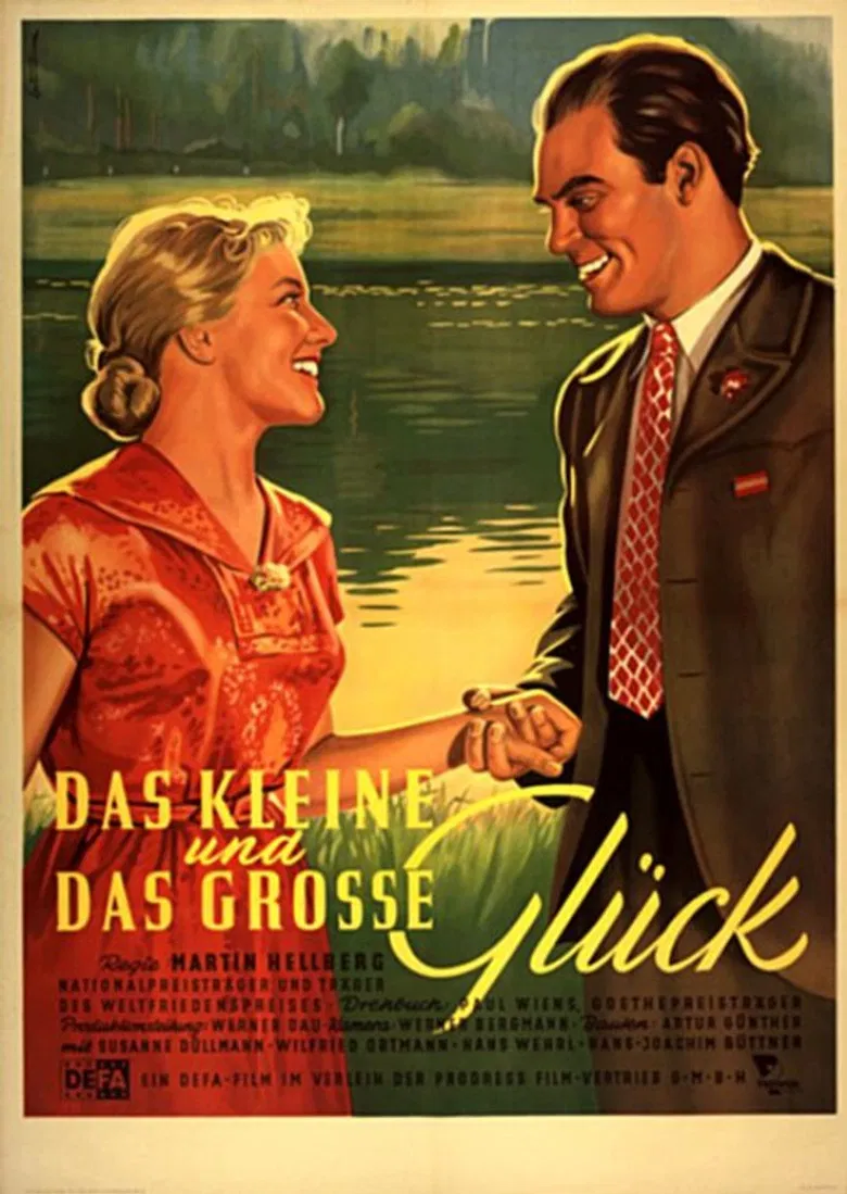 Das kleine und das große Glück poster background