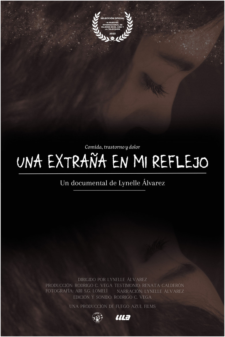 A stranger in my reflection poster background