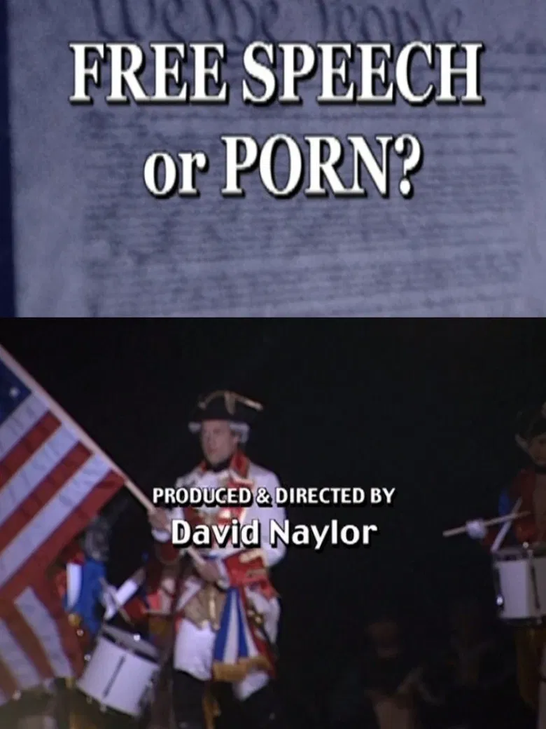 The People vs. Larry Flynt:FREE SPEECH OR PORN？ poster background