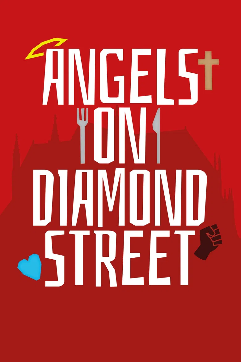 Angels on Diamond Street poster background