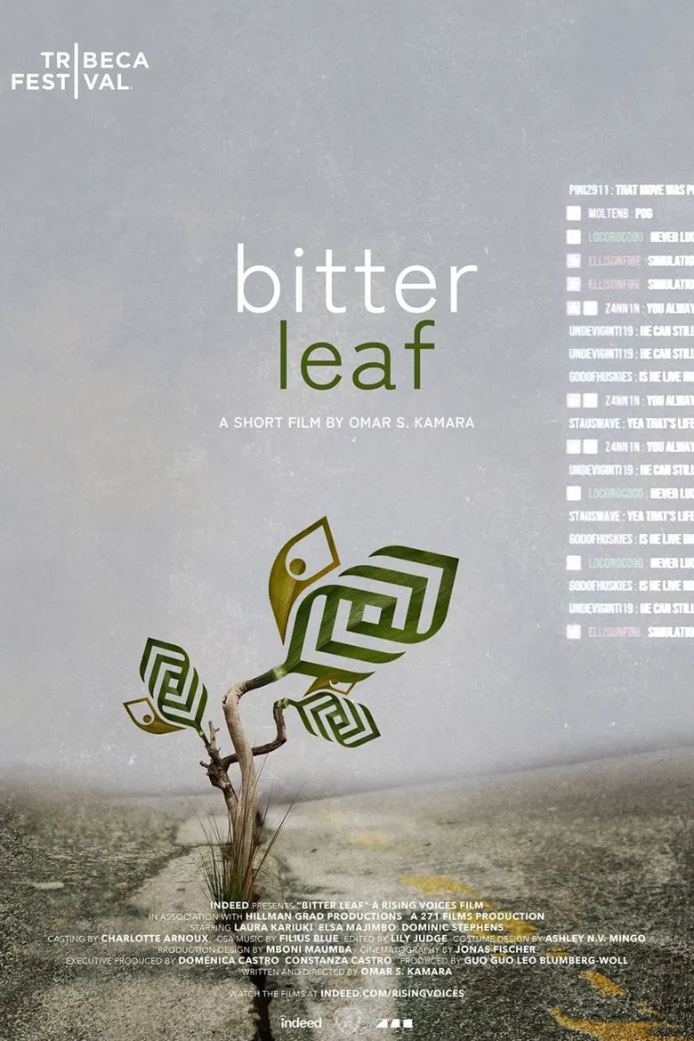 Bitter Leaf poster background