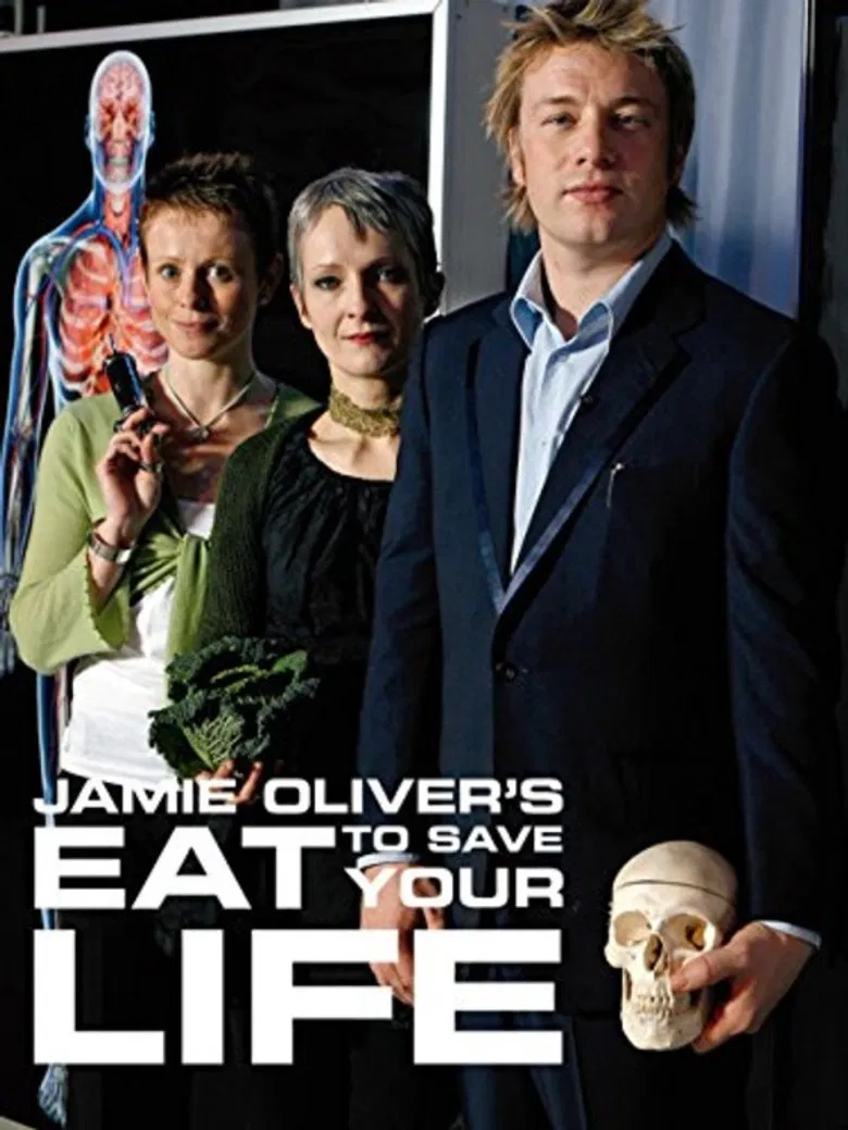 Jamie Oliver's Eat to Save Your Life poster background