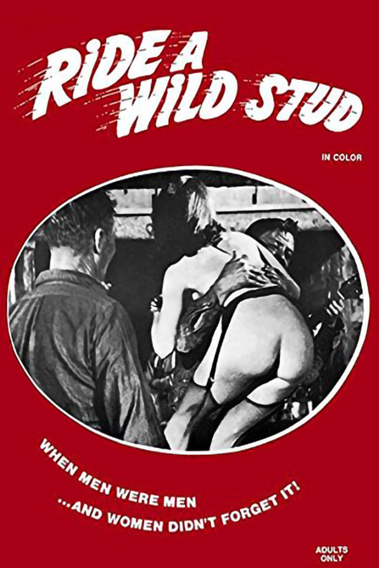 Ride a Wild Stud poster background