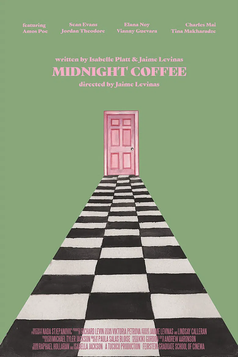 Midnight Coffee poster background