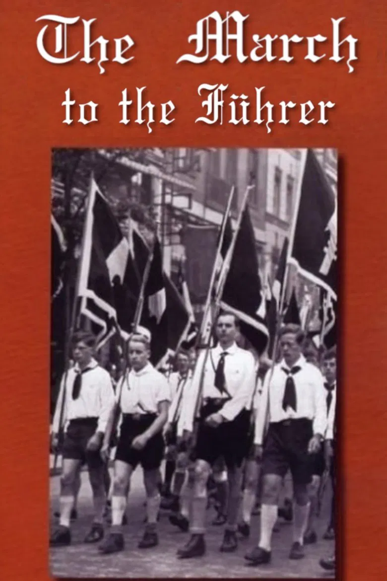 The March to the Führer poster background