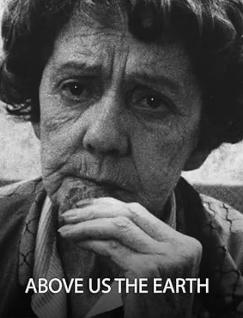 Above Us the Earth poster background