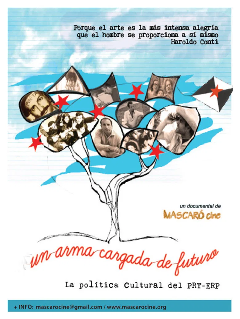 Un arma cargada de futuro poster background