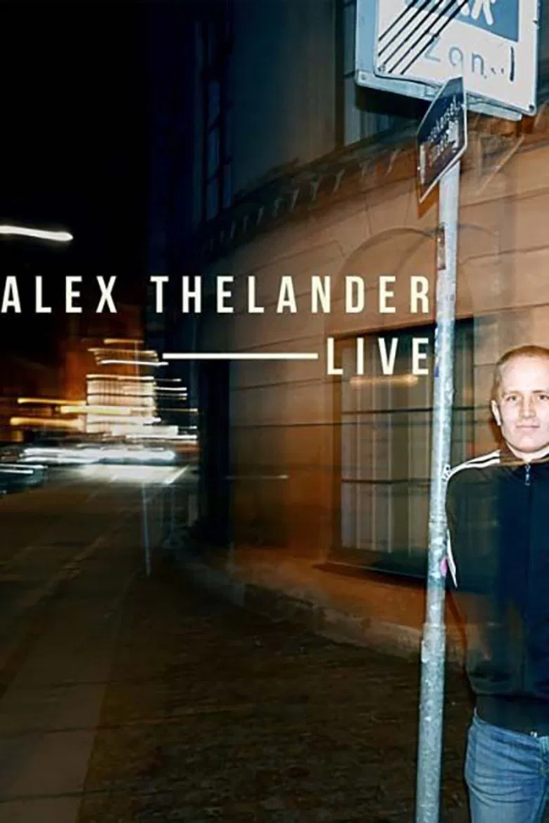 Alex Thelander Live poster background