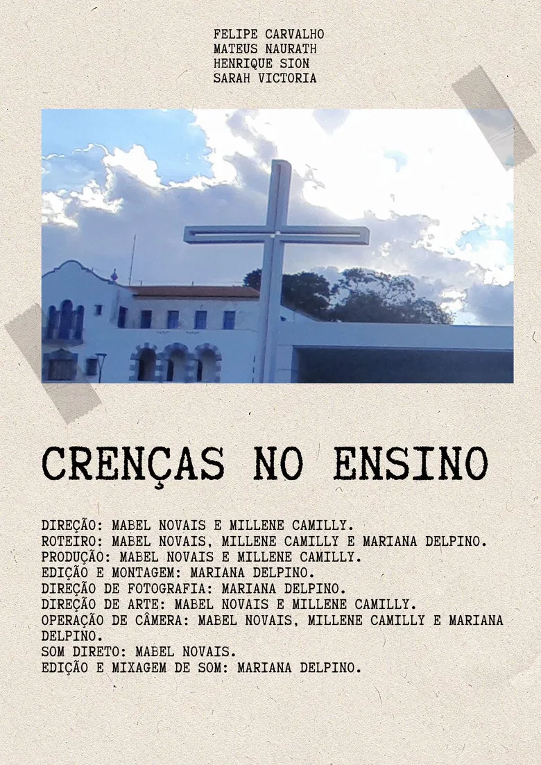 Crenças no ensino poster background