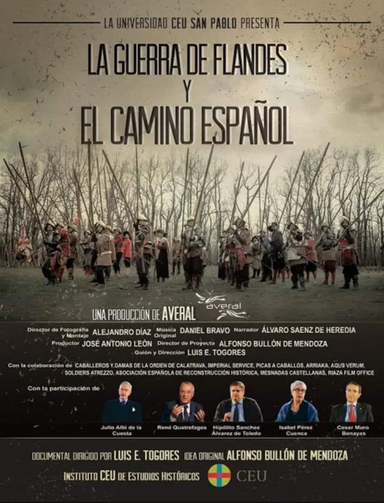 La Guerra de Flandes y el Camino Español poster background