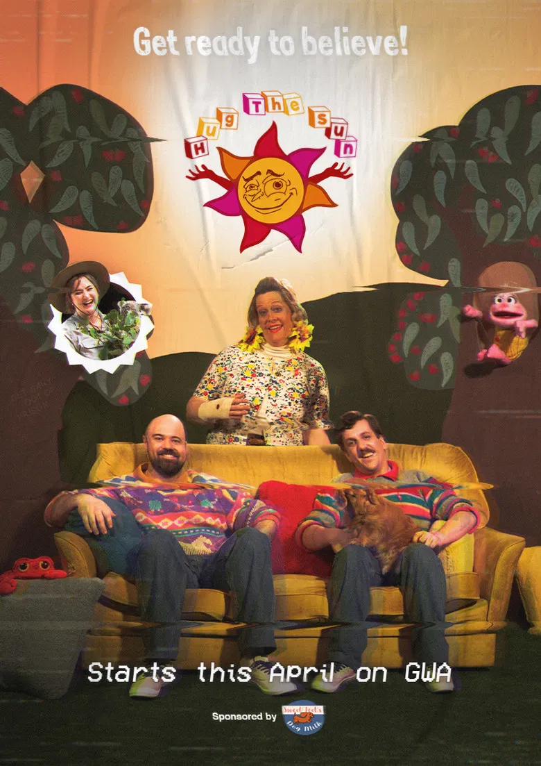 Hug the Sun poster background