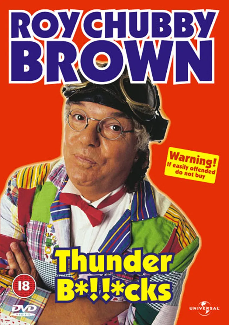 Roy Chubby Brown: Thunder B*!!*cks poster background
