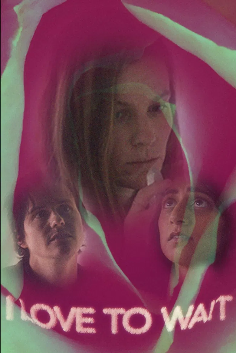 I Love to Wait poster background