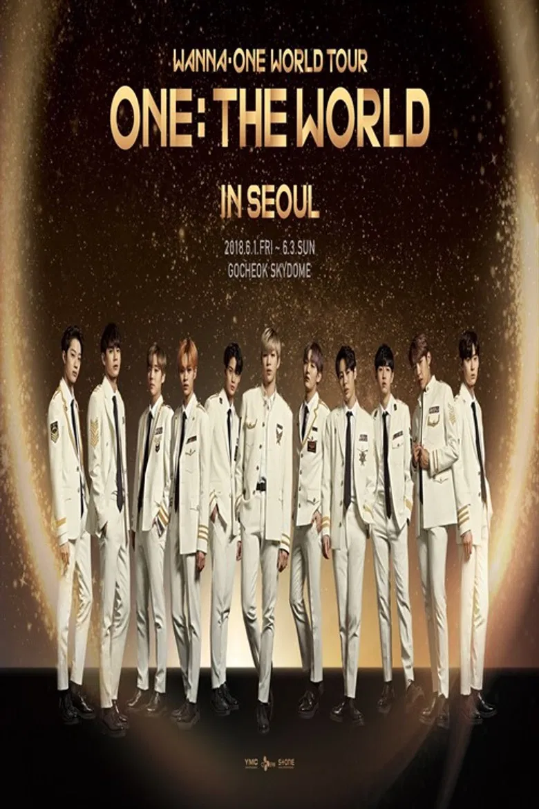 Wanna One World Tour One: The World in Seoul poster background