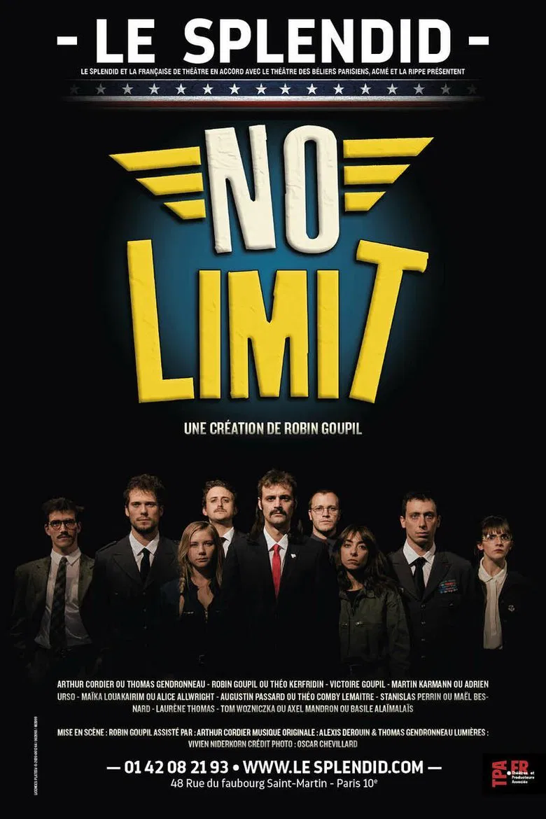 No limit poster background