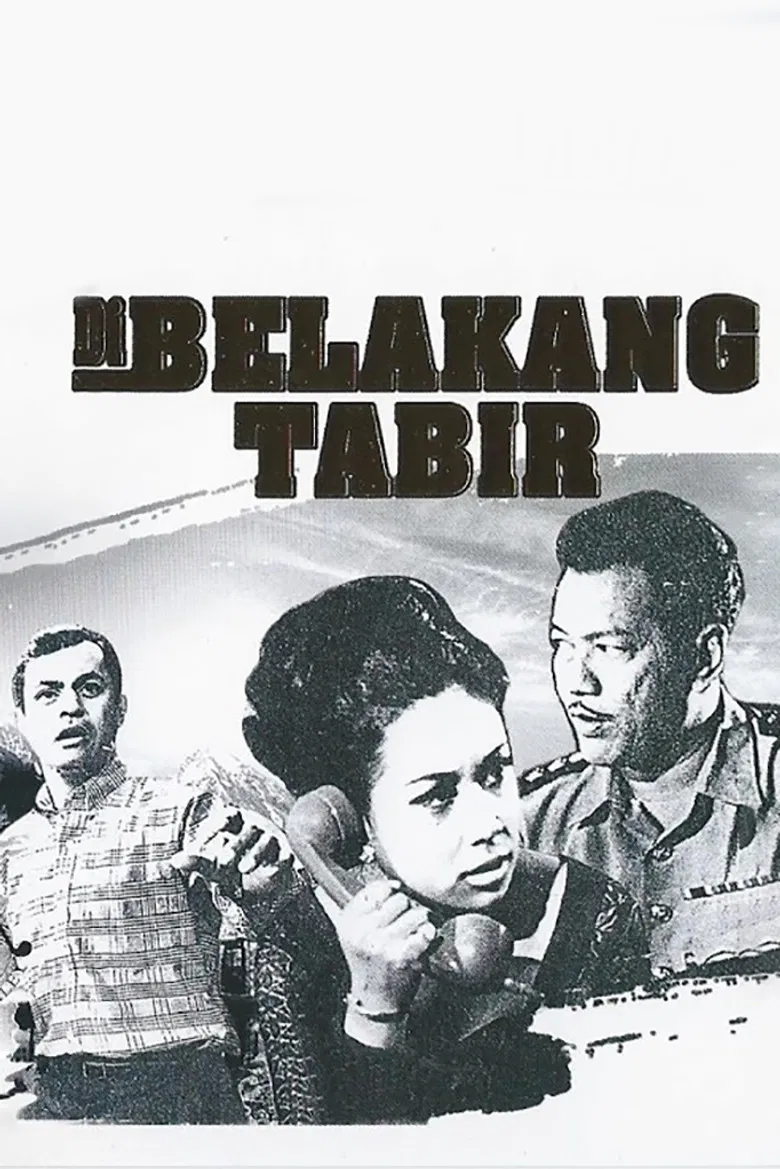 Di Belakang Tabir poster background