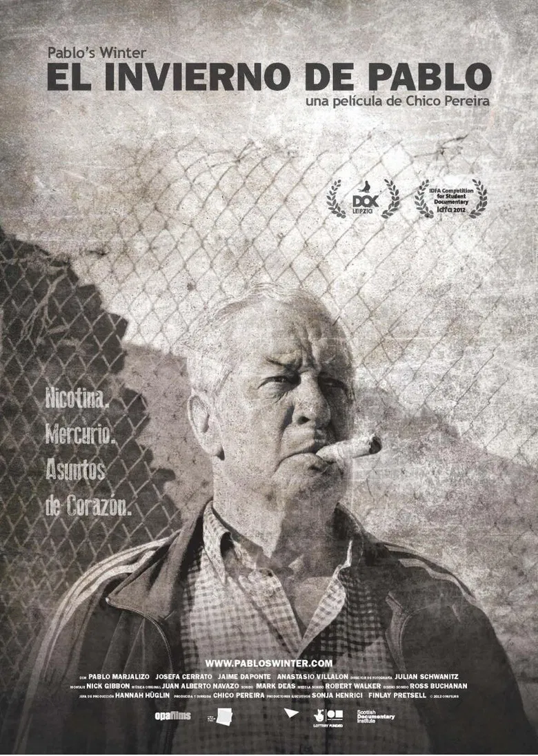 Pablo's Winter poster background